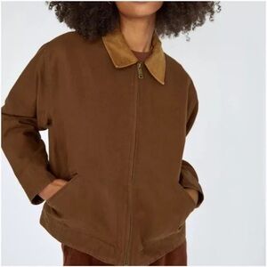 Aritzia TNA Dale Jacket Brown